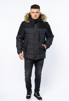 Зимняя мужская куртка большие размеры